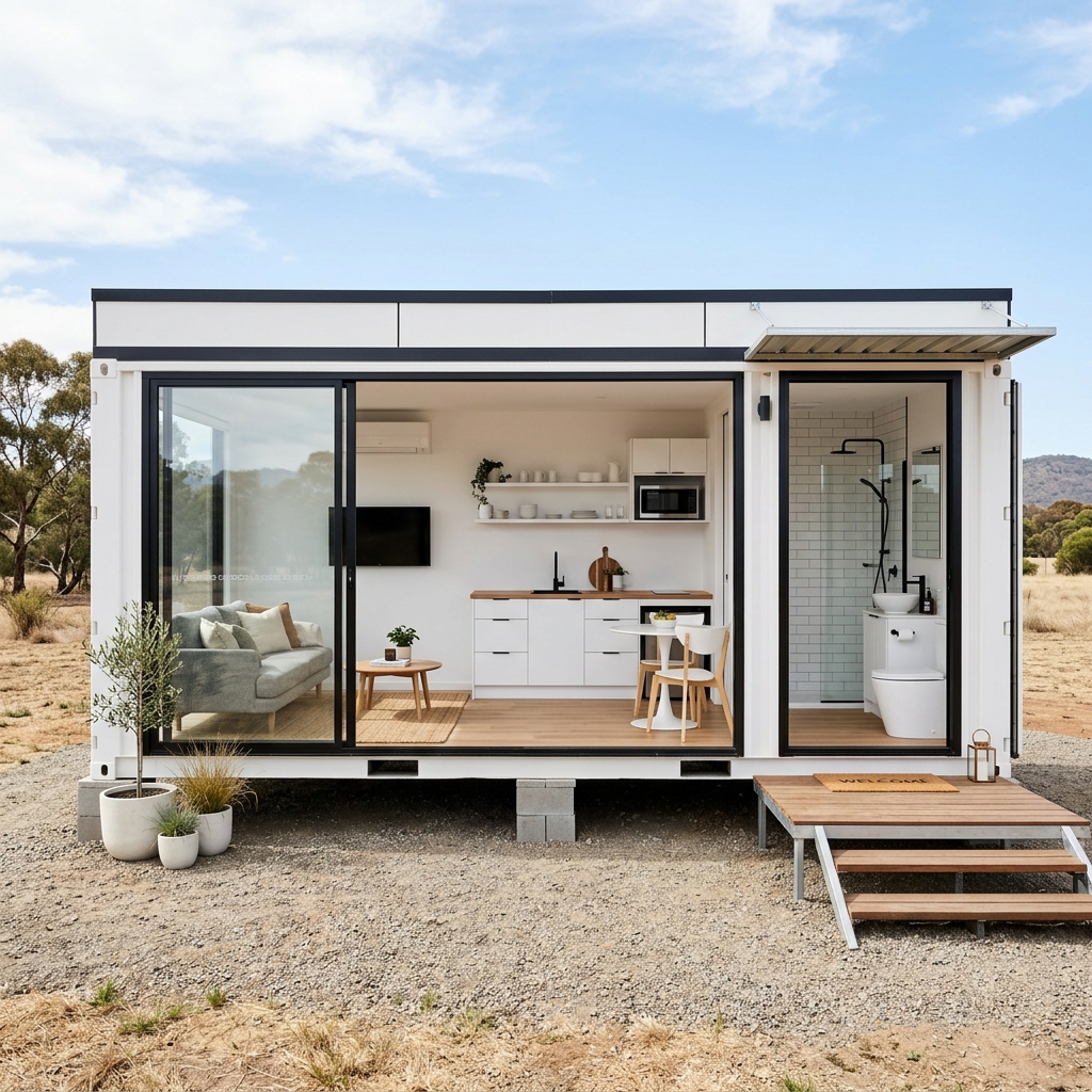 Expandable container home